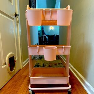 SOLD ON MECARI Art cart! 3-Tier Rolling Mobile Utility Cart with